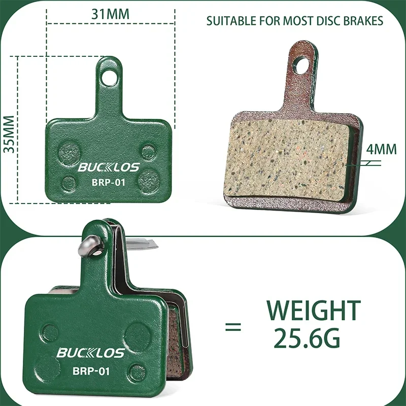MTB Bicycle Disc Brake Pads for Shimano B01S B03S B05S MT200 XOD E-bike Ceramic