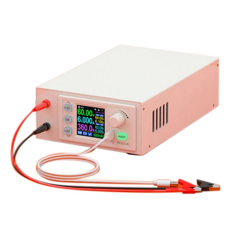 

RD RK6006-C 60 в 6 А 4-значный переменный ток в постоянный ток регулируемый цифровой контроль стабилизированный лабораторный настольный источник питания Зарядка аккумулятора, простой в использовании