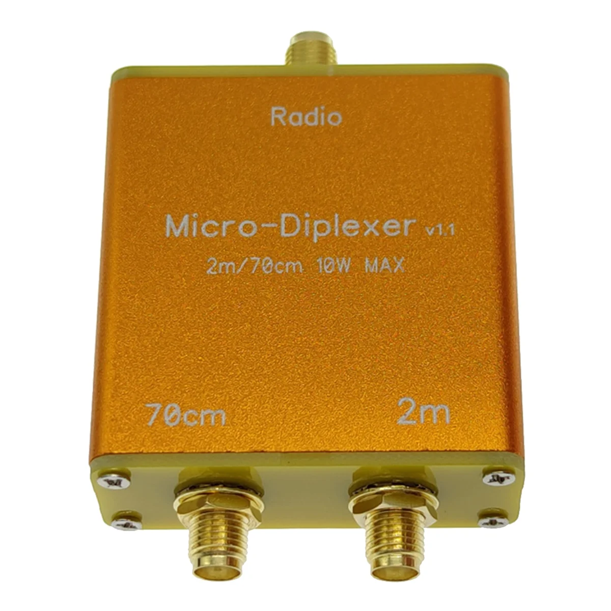 10W V/U 2m 70cm Micro-Type Diplexer Duplex Filter Used to Place Between the Transmitter and Antenna (with Shell) Rare
