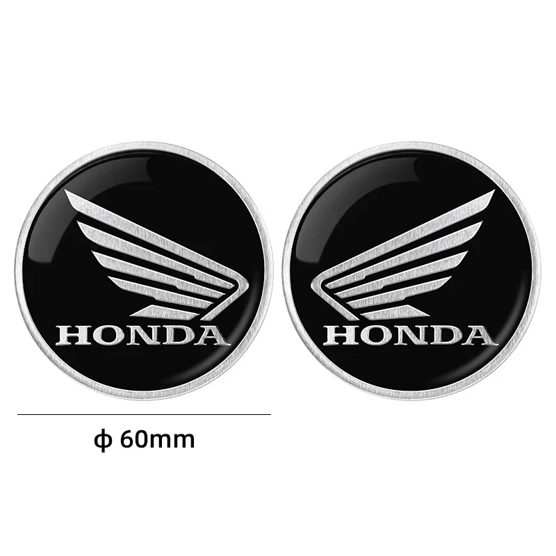 3D Motorcycle Stickers Metal Aluminum Round Decal For Honda Multiple Models motorcycle stickers,motorcycle accessories