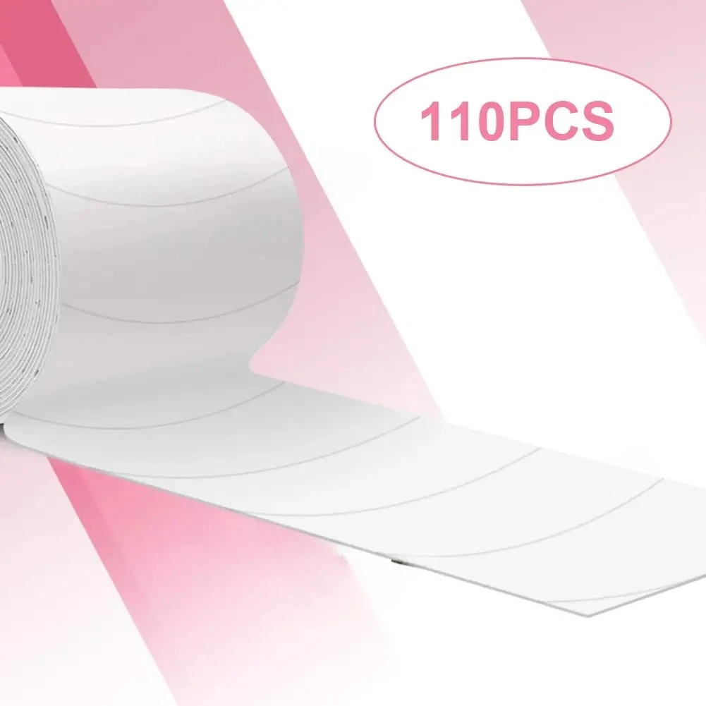 110PCS/roll Eyelash Pads Foam Eye Pads Eye Tapes for Grafting Lashes Eyelash Patches Under Pads Stickers Lash Extension Supplies