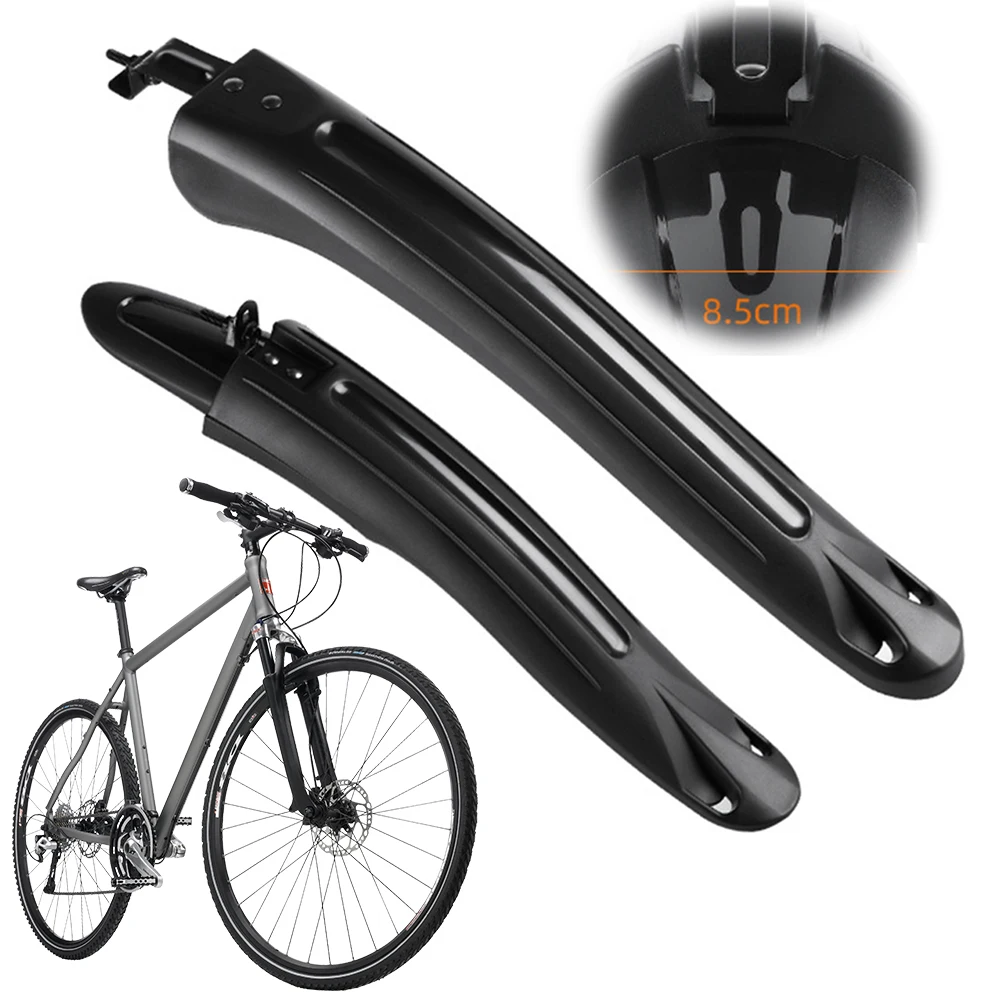 Mountain Bike Fender Set 26/27.5/29inch Screw Fixed Widen Extension Mud Protector Front/Rear Mud Guards MTB Bicycle Accessories