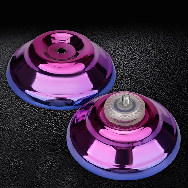 Professional Aluminum Alloy Yoyo Ball for Beginners Adults Kids Competitive Trick Yoyo with Bearing String Accessories Toy Gift