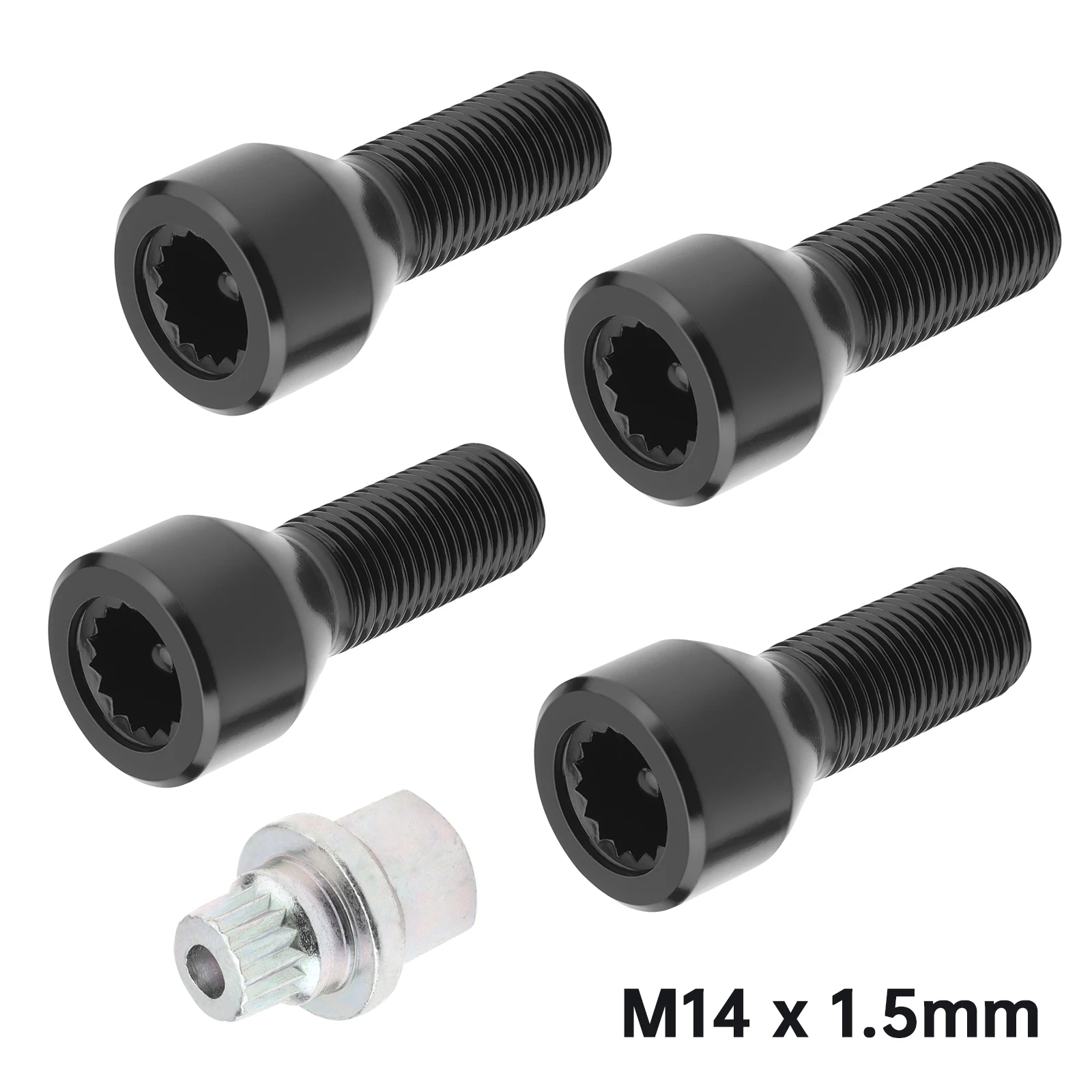 Bapmic 36136781150 Wheel Lug Bolt M12 X 1.5 for BMW E46 E90 E39 E60 E53 Bapmic 36136781150 Wheel Lug Bolt M12 X 1.5 for BMW E46 E90 E39 E60 E53