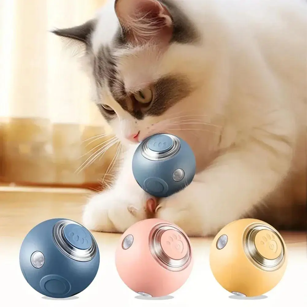 

Smart Dog Toy Ball Electronic Interactive Pet Toy Moving Pet Training Electric Toy Accessories Dog Ball Self-moving Product T4I5