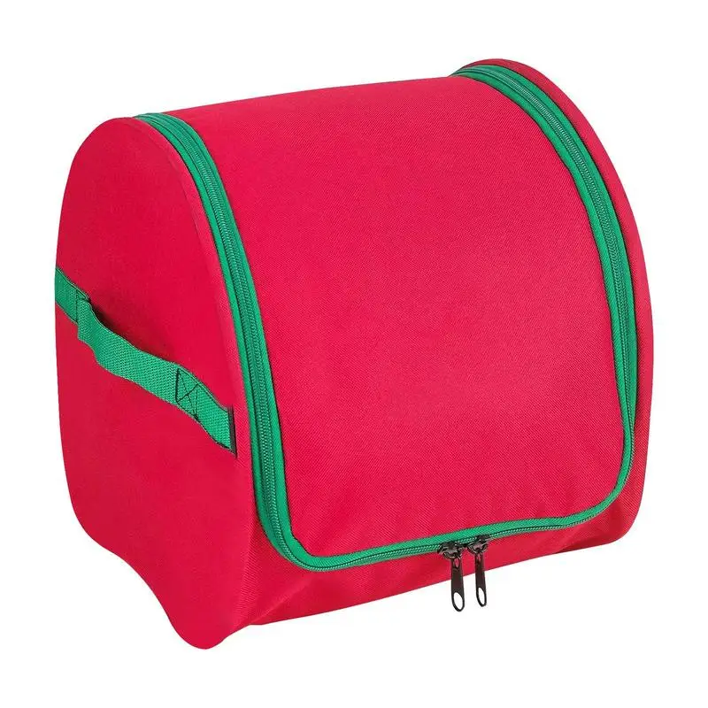 Christmas LED Light Storage Bag With U Zipper Oxford Carrying Bag Case For House Holiday Christmas Tree Lights