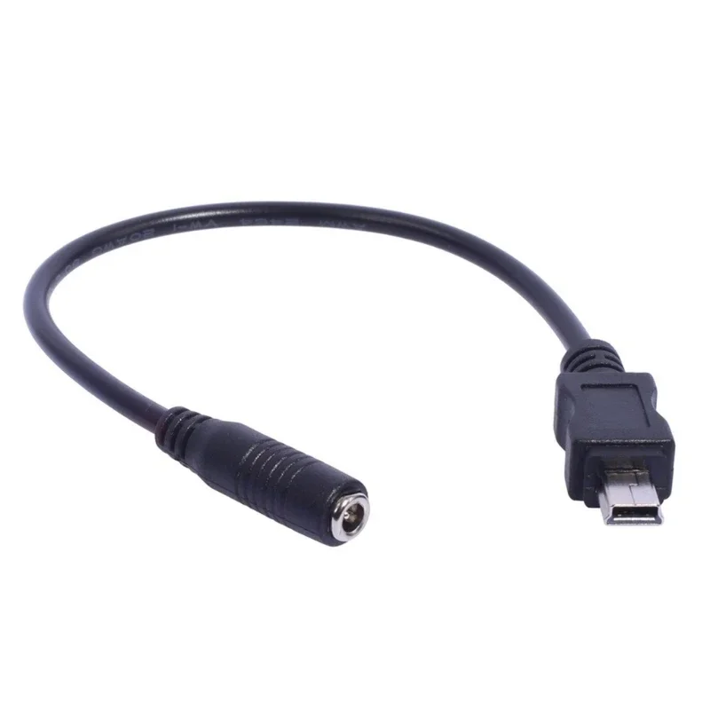 3.5x1.35mm DC Power Plug Waterproof Jack 3.5x1.35mm Female To Mini USB Male Connector Adapter Cable Charging Cord charging cable
