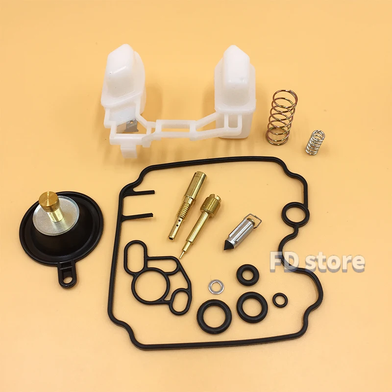 For yamaha TDM850 XTZ750 XTZ750H TDM 850 XTZ 750 Carburetor Repair Kit Carb Piston Plunger Float Needle Rebuild Parts Carburetor Repair Tool Kit