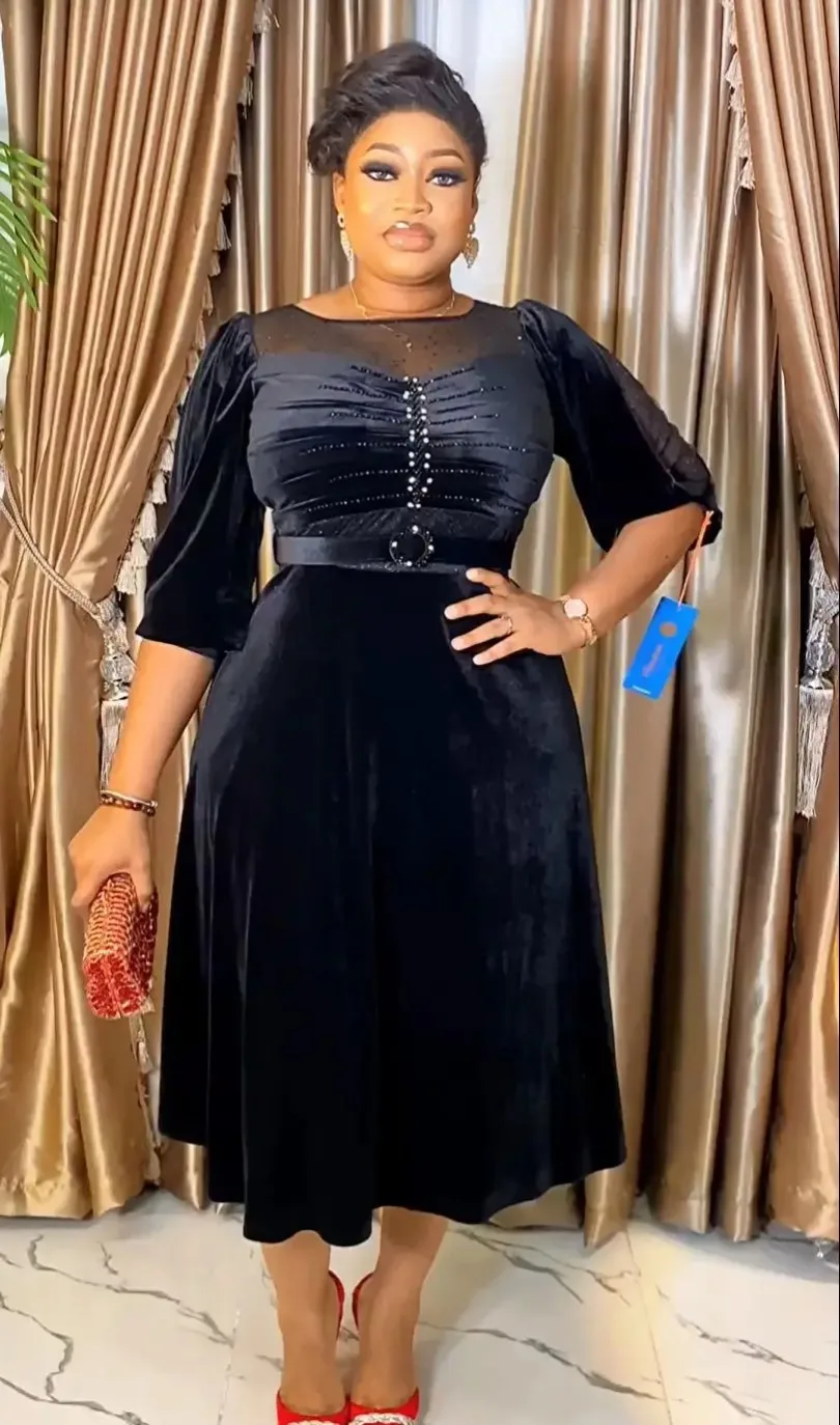 Рисунок 4 - Бархатные африканские платья для