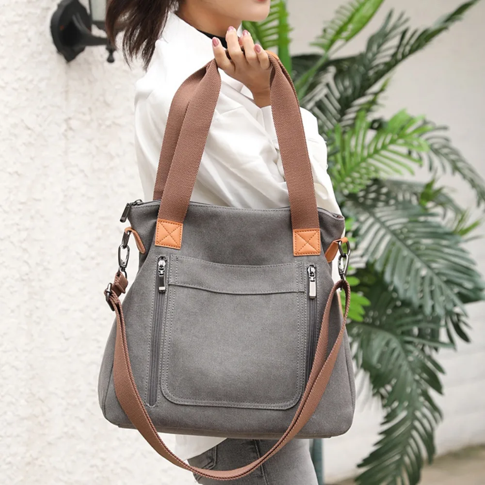 Chic Women's Everyday Canvas Tote Bag