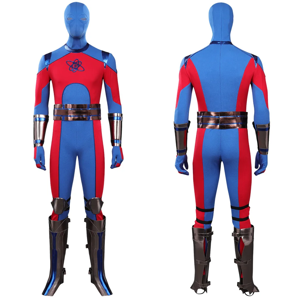 

Black Cos Adam Atom Smasher Cosplay Costume Jumpsuit Outfits Halloween Carnival Suit