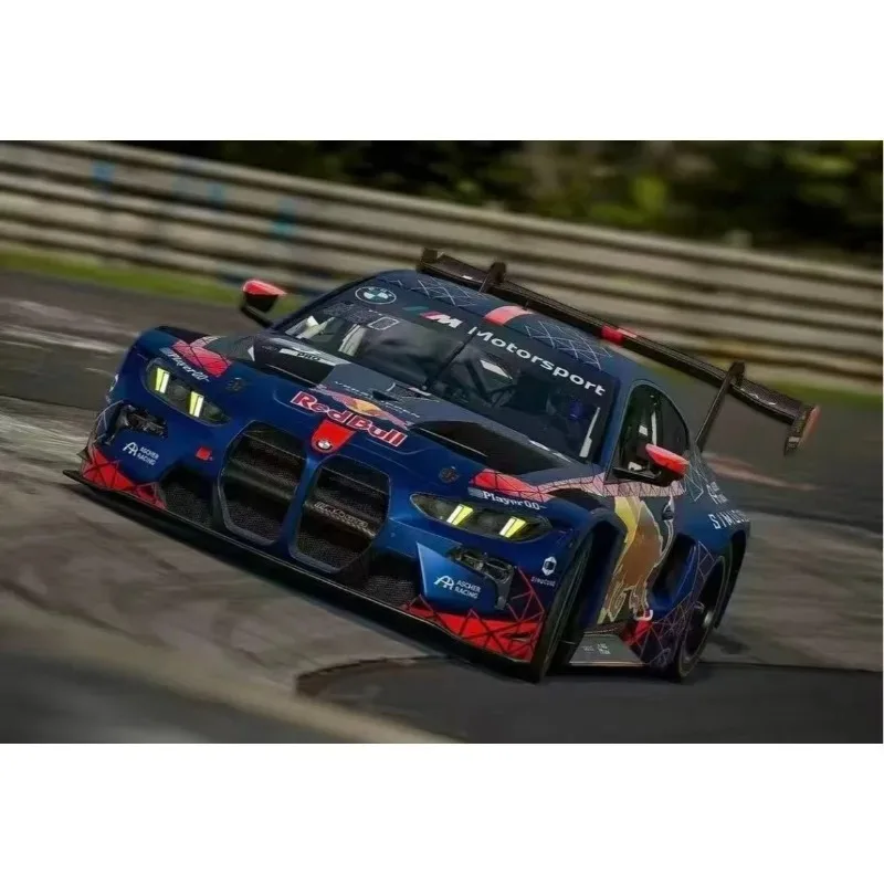 MY 1:64 M4 GT3 M3 투어링 GT3 24H 다이캐스트 자동차 모델