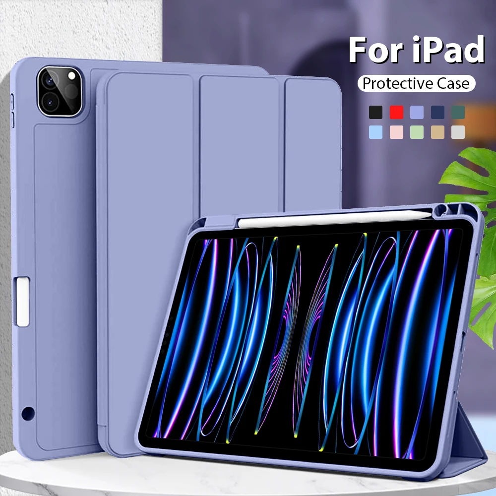 For iPad Air 4 Case for iPad Mini 6 Case for iPad 8th 9th Generation Pro 11  12 9 2021 Cover Air 5 2022 8 10.2 9 Generation Case - AliExpress