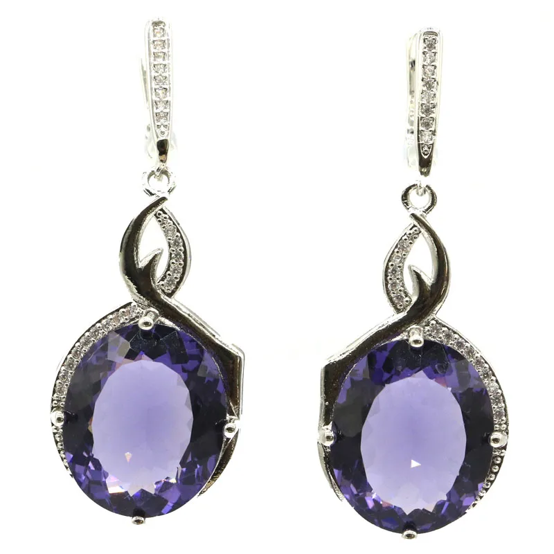 14g Customized 925 SOLID STERLING SILVER Earrings Fancy Tsavorite Spinel Sapphire Citrine Violet Topaz Mystical Topaz Rhodolite