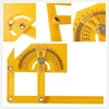0-180 Degrees Plastic Angle Finder Protractor Goniometer Angle Protractor Instrument Measuring Arm Ruler Scale Board Tool Angle 6