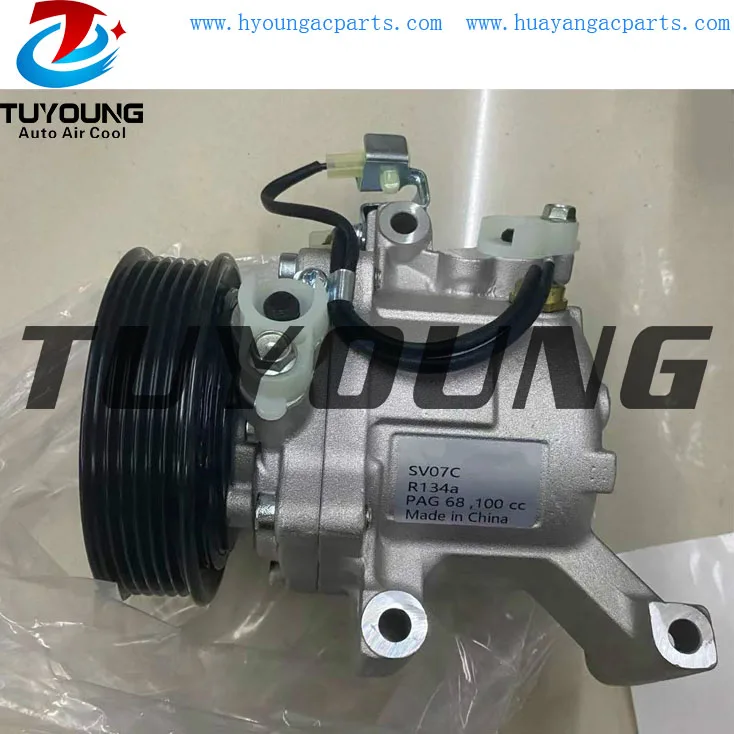 

SV07C ac compressor for Toyota Passo 1.0 1.3 Daihatsu Terios 2007- 4471906121 4471602270 4472600667