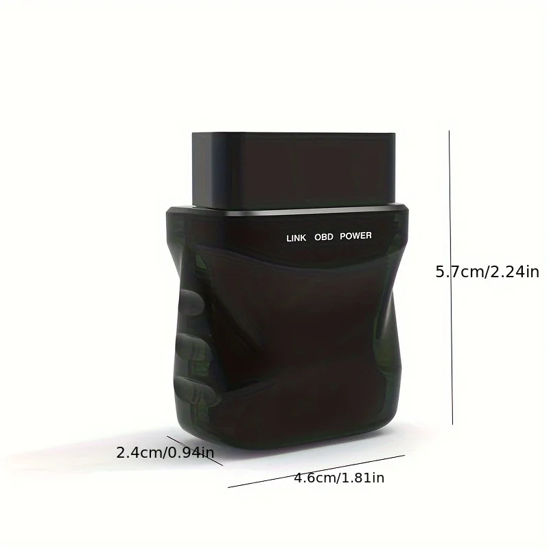 1 PC Automobile Fault Diagnosis Instrument OBD2 Detection Tool Reading Card Bluetooth Engine Tester Elm327 2