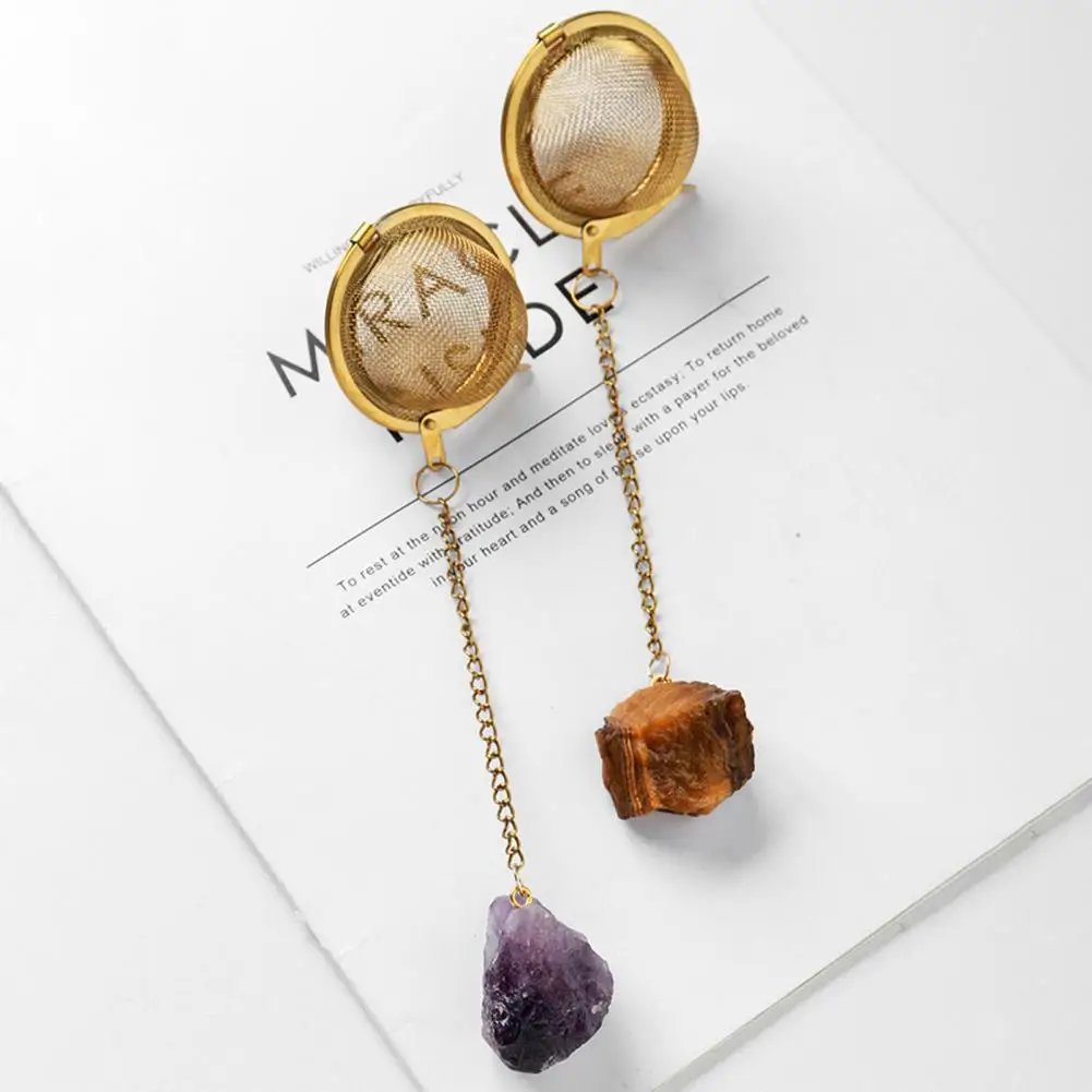 

Фильтр для травяного настоя Полезная искусственная Хрустальная чайная сетка фильтр для травяного настоя из нержавеющей стали