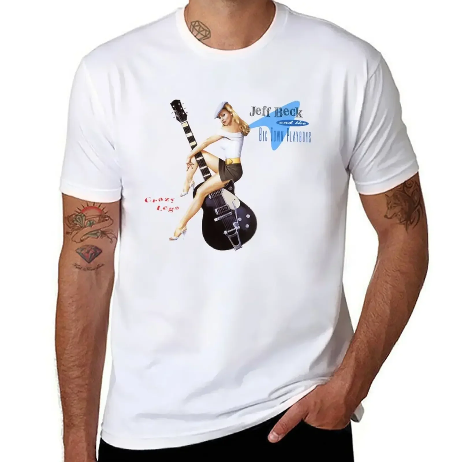 

Jeff beck For Fans T-shirt summer clothes Blouse mens vintage t shirts