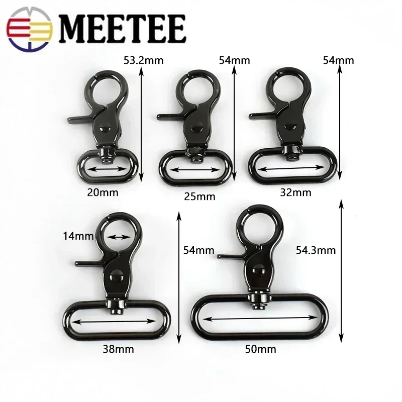 2/4/10pcs Meetee 20-50mm Ϲ Ʈ ݼ Ŭ   ī ȸ Ʈ  ũ Į ɼ DIY ׼