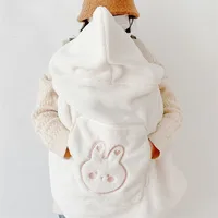 Winter Fleece Baby Blanket Waist Stool Cloak Stroller Blankets Thicken Warm Infants Cloak Cart Cover Blanket Bedding Baby Stuff 1