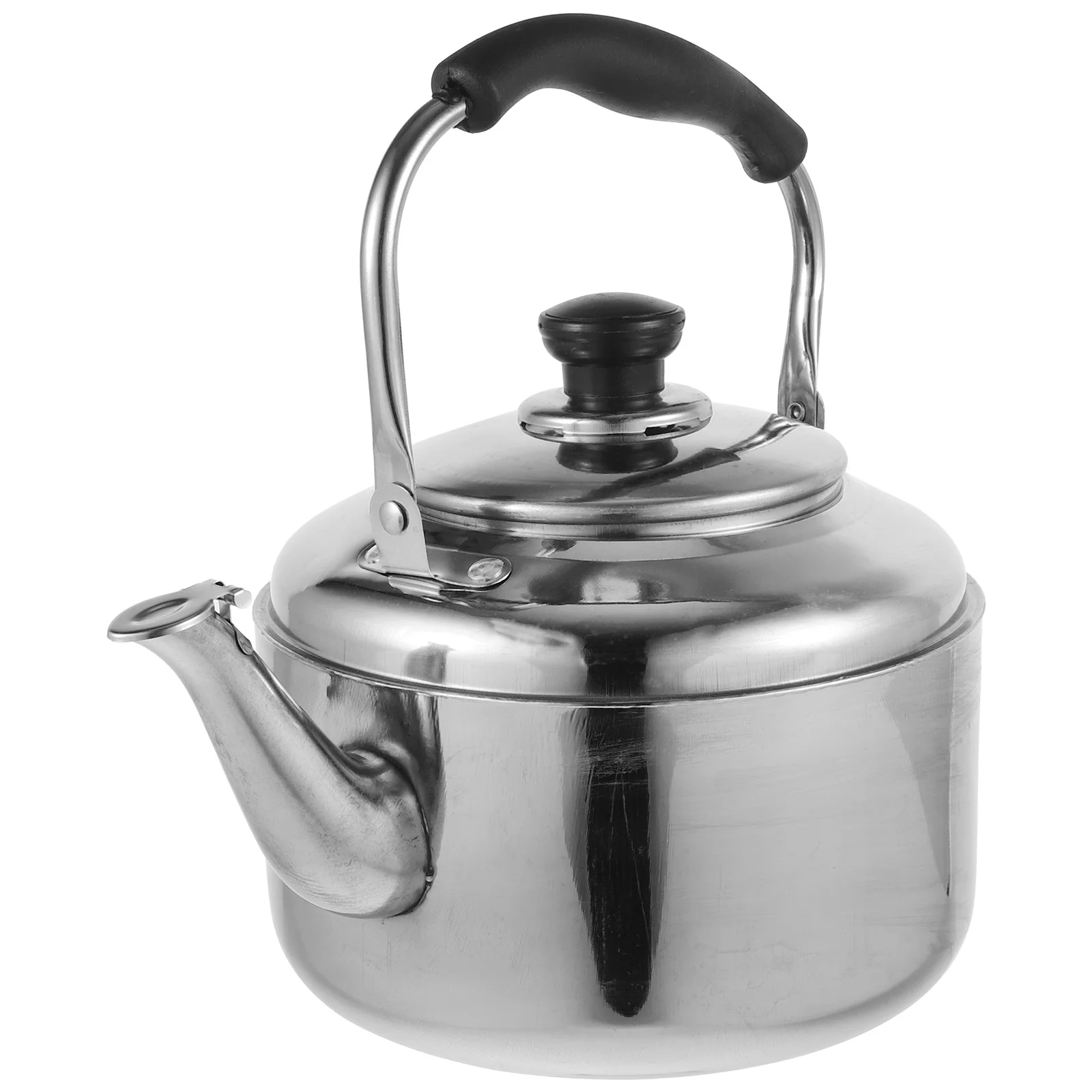 

Anti-scald Stainless Steel Kettle Portable Stove Ceramic Tea Pot Whistling Teakettle