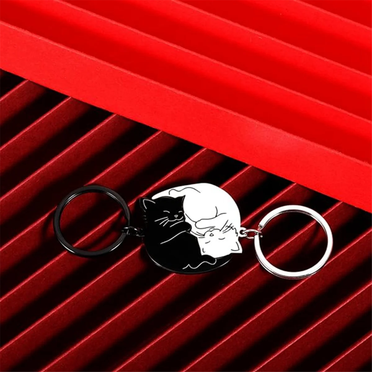 Nuevo Llavero De Pareja De Casa De Madera - Ideas De Regalos Para La Inauguración De La Primera Casa - Perfecto Para Navidad Día De San Valentín Cumpleaños Compromiso Aniversario R
