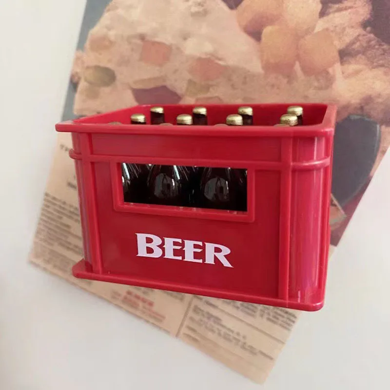 فتاحة زجاجات بيرة كرتونية ، ملصق ثلاجة مغناطيسي ثل...