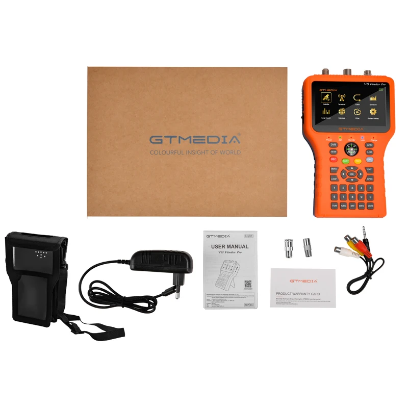 GTMEDIA V8 Finder PRO 2 Satellite Signal Finder DVB-S2X/S2/S/T2/T/C AHD thumbnail 6