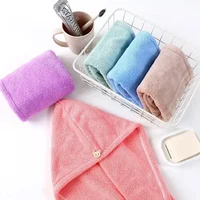 Women Hair Drying Hat Quick-dry Microfiber Hair Towel 2
