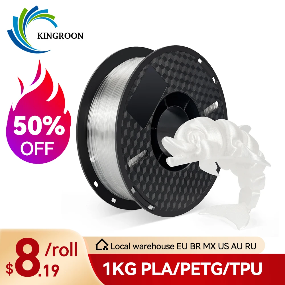 3d 프린터 필라멘트 95A TPU PLA PETG 플라스틱 1kg 1.75mm, 엉킴 방지, 3d 인쇄 와이어 재료, 버블 없음 검정색 TPU