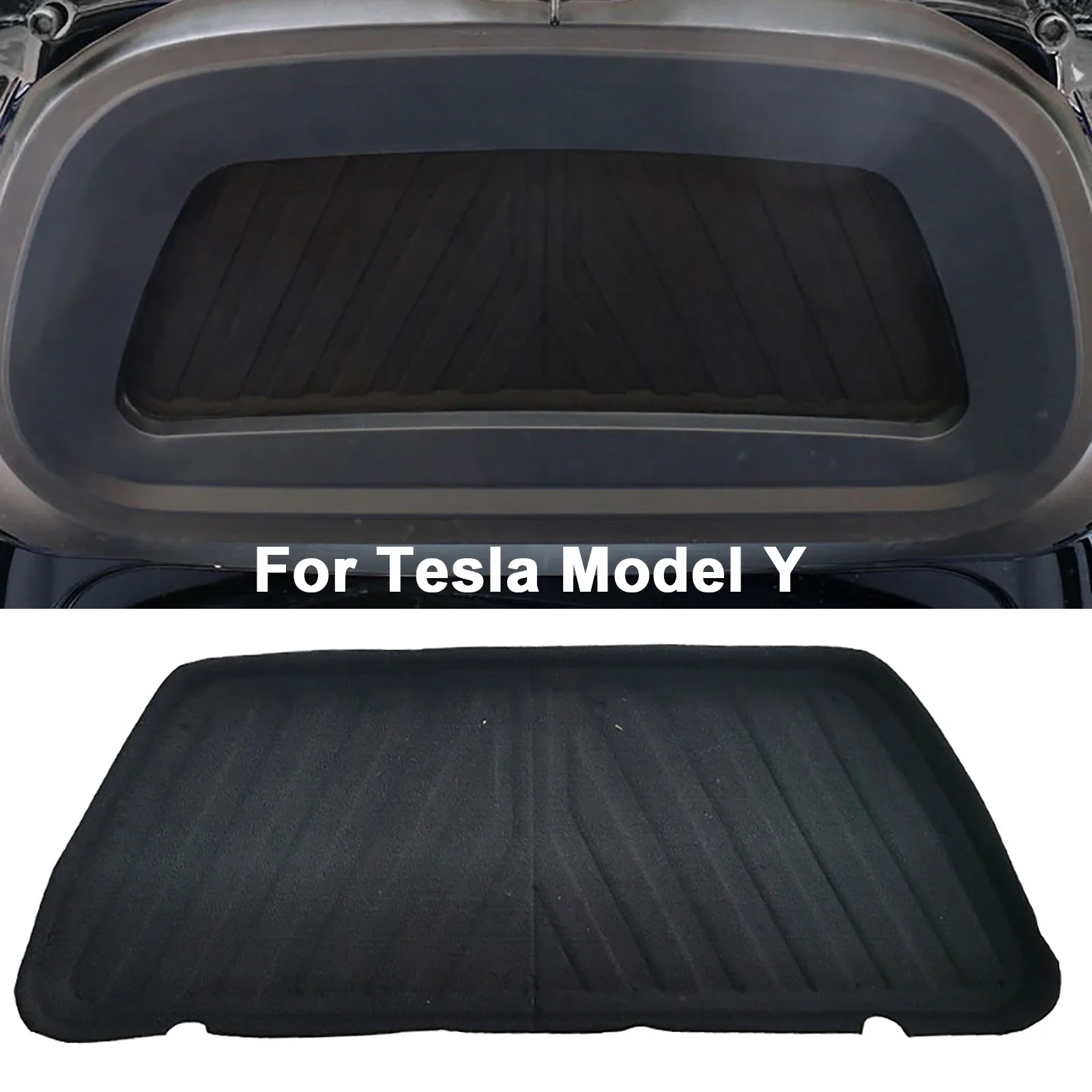 

Car Front Hood Insulation Pad Heat Sound Proof Insulation Cotton Mat For Tesla Model Y