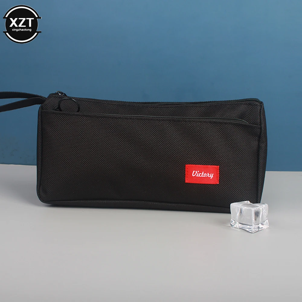 Pencil Case Black Estuche School Supplies Pencil Pouch Trousse Scolaire Stationery Estuche Escolar Piornik School Cases