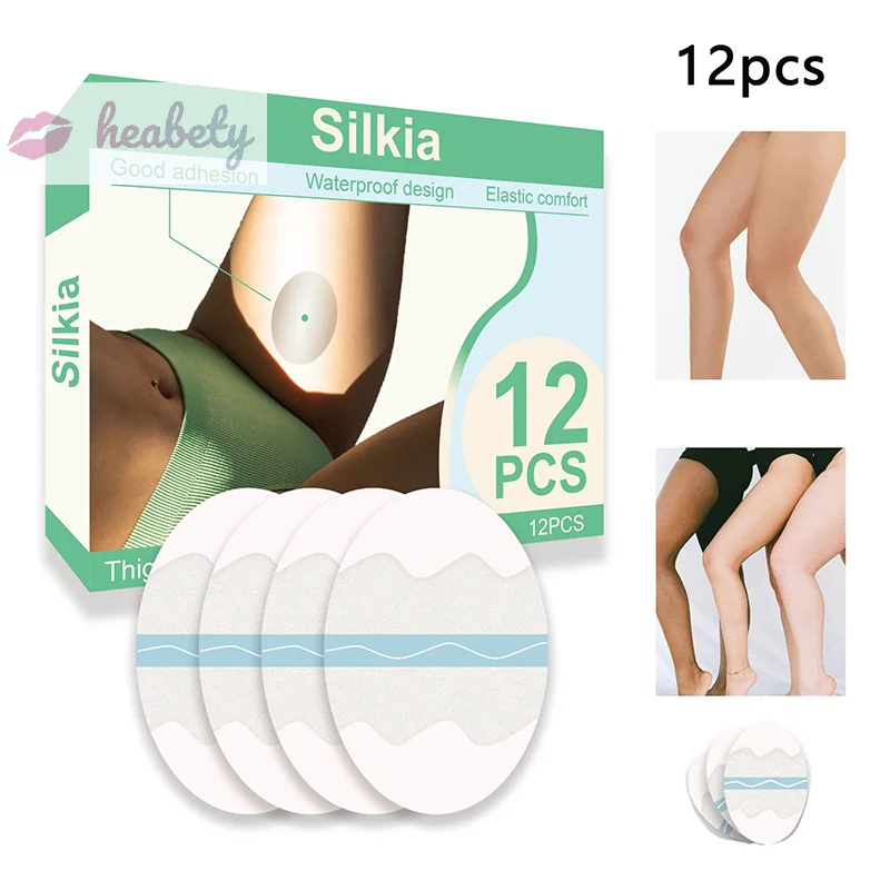 

Невидимые противоскользящие накладки унисекс, одноразовые накладки на бедра, уход за телом, антифрикционные пластыри, защитные наклейки, 12 шт.