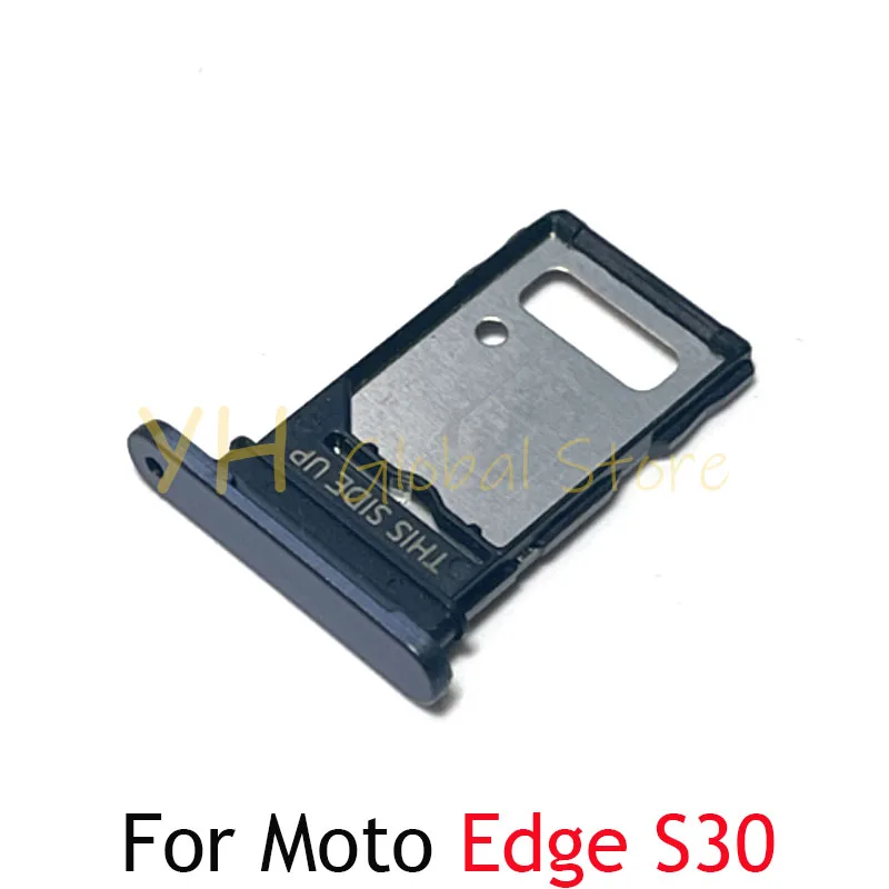 Per Parti Di Riparazione Della Scheda Sim Del Supporto Del Vassoio Dello Slot Della Scheda Sim Motorola Moto Edge S30