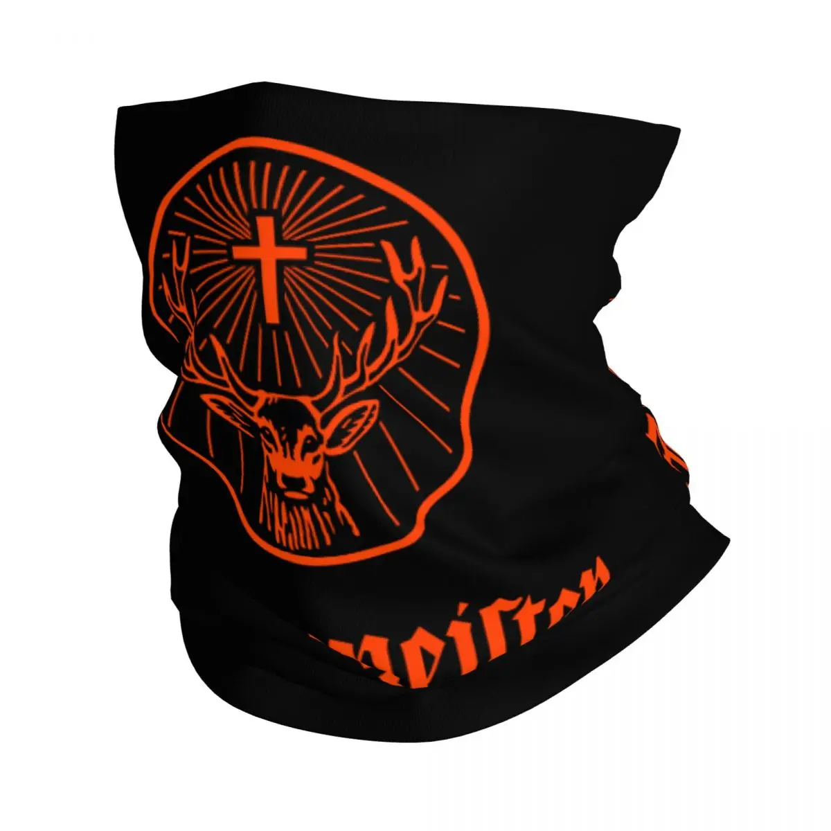 

Jagermeister Bandana Neck Gaiter Printed Balaclavas Wrap Scarf Warm Headwear Outdoor Sports Unisex Adult Winter