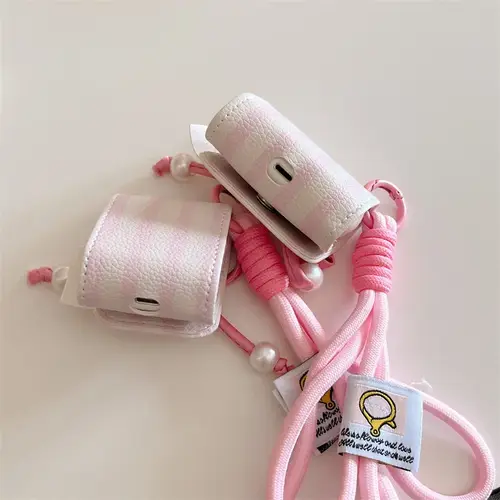 Luxury 3D Bow Leather Earphone Case For Apple Airpods 4 3 Pro 2 Cover with Cute Pink Bow Headphone Charging Cases For Airpod 3 2 - Image 5