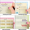Free Shipping SANK Copybooks Pen Magic Copy Book Free Wiping Children's Kids Writing Sticker Practice Copybook For Calligraphy 2