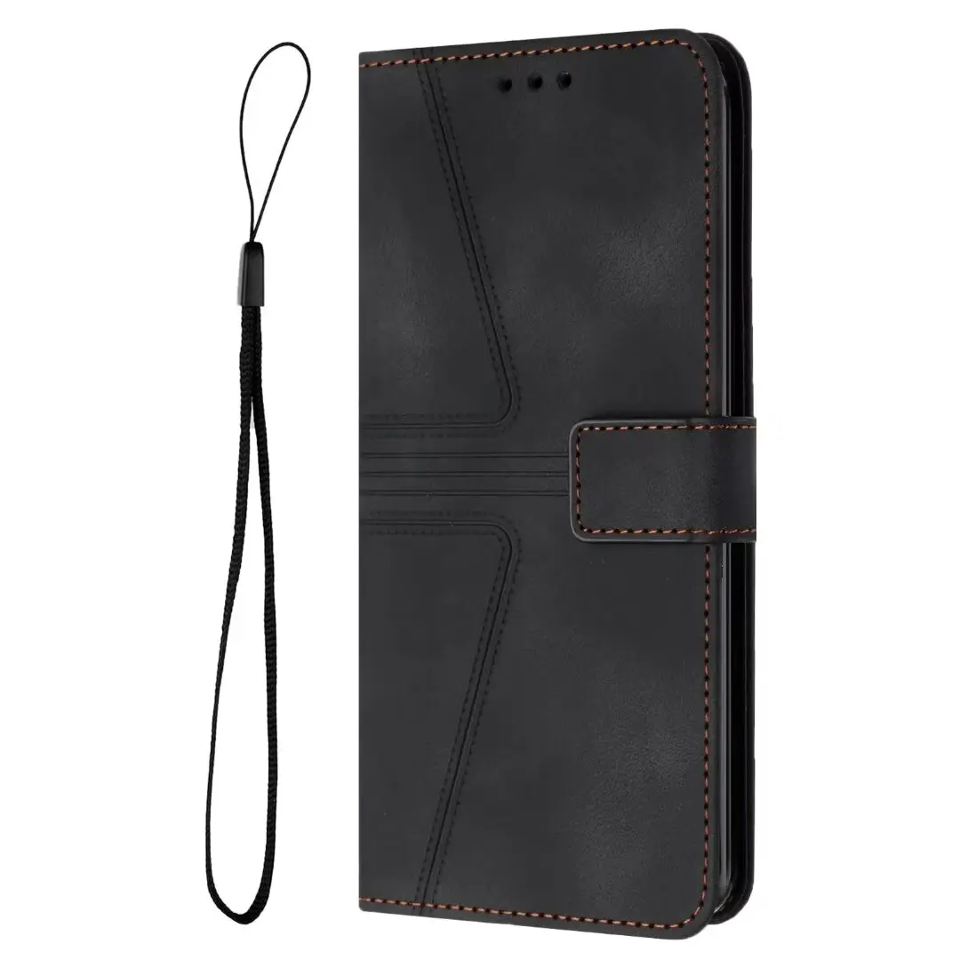 Elegant Flip Leather Wallet Phone Case - Premium Protection with Card Holder & Magnetic Closure