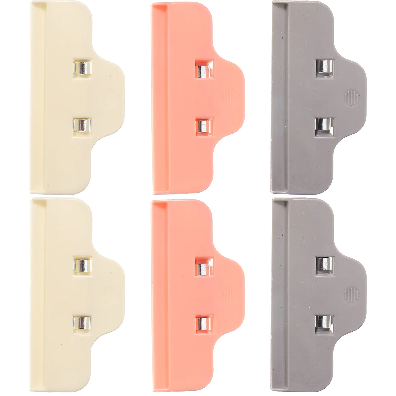 

6 Pcs Clips for Diamonds Craft Tools Cross-stitch Embroidery Accessory Holder Plastic Edges