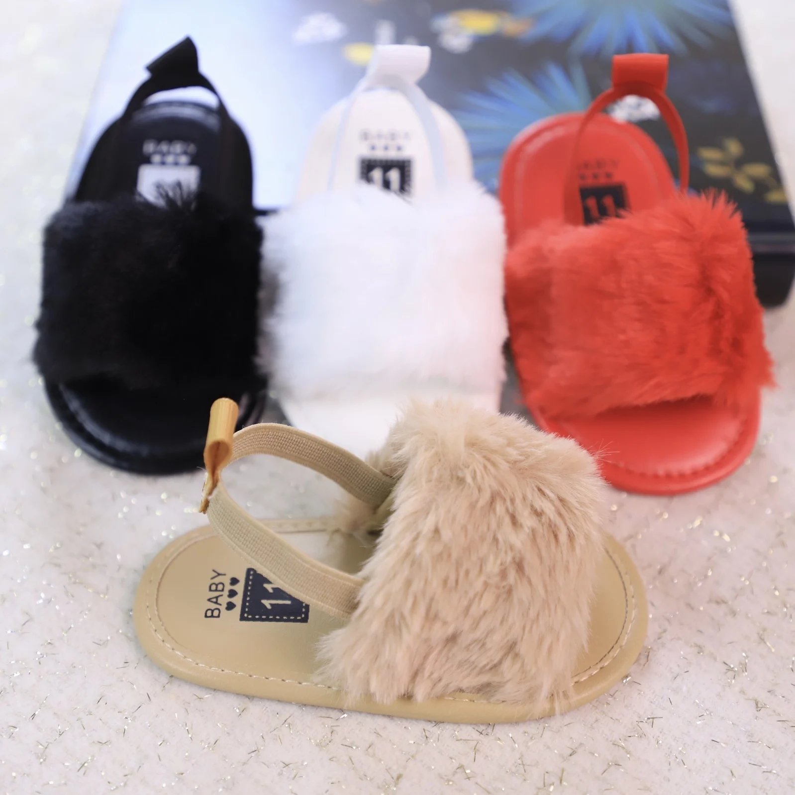 Description Picture 5 of itemBaby toddler shoes cotton wool winter walking shoes