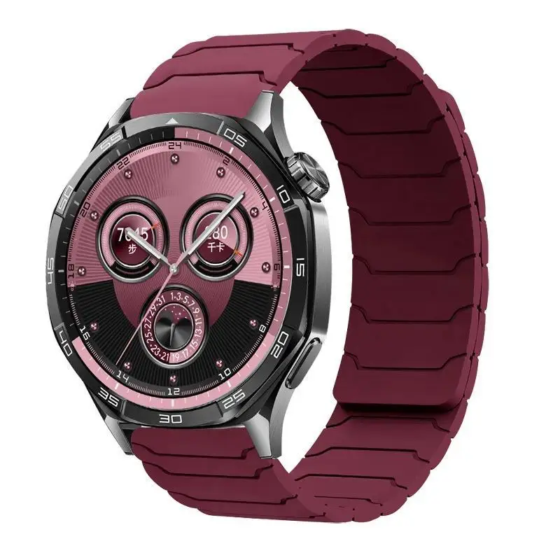 Silicone Magnetic Sport Watch Strap - 20mm/22mm