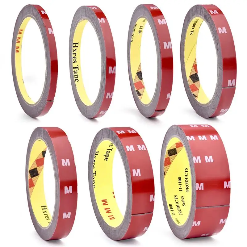 High-Strength Double-Sided Adhesive Tape - Extra Durable, Multi-Purpose, 3m Length
