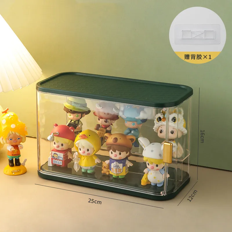 Pop-mart-置物やアニメのキャラクターが入った収納ボックス,ショー