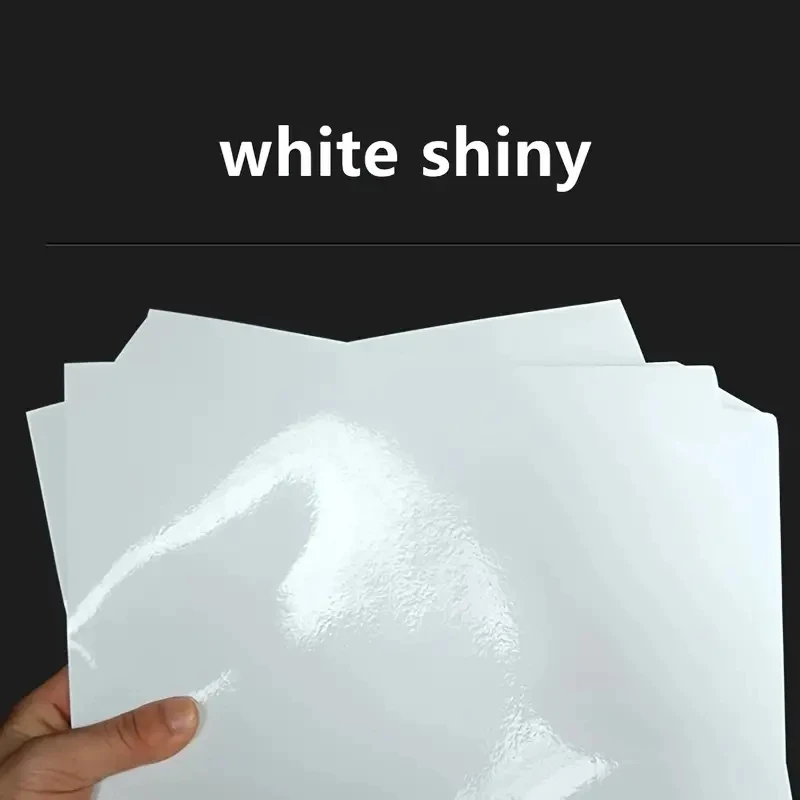50 Sheets A4 Self-adhesive Sticker Label Vinyl Sticker Paper For Inkjet Printer