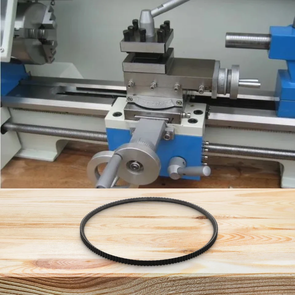 1PCS 5M650 Lathe Belt Lathe Drive Belt Lathe Motor Belt V-Belt Wide