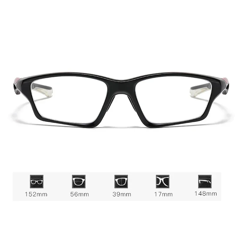 TR90 Sports Photosensitive Color Changing Eyewear Anti Blue Light Outdoor Cycling Glasses Photochromic Near Sight Eyeglasses 6