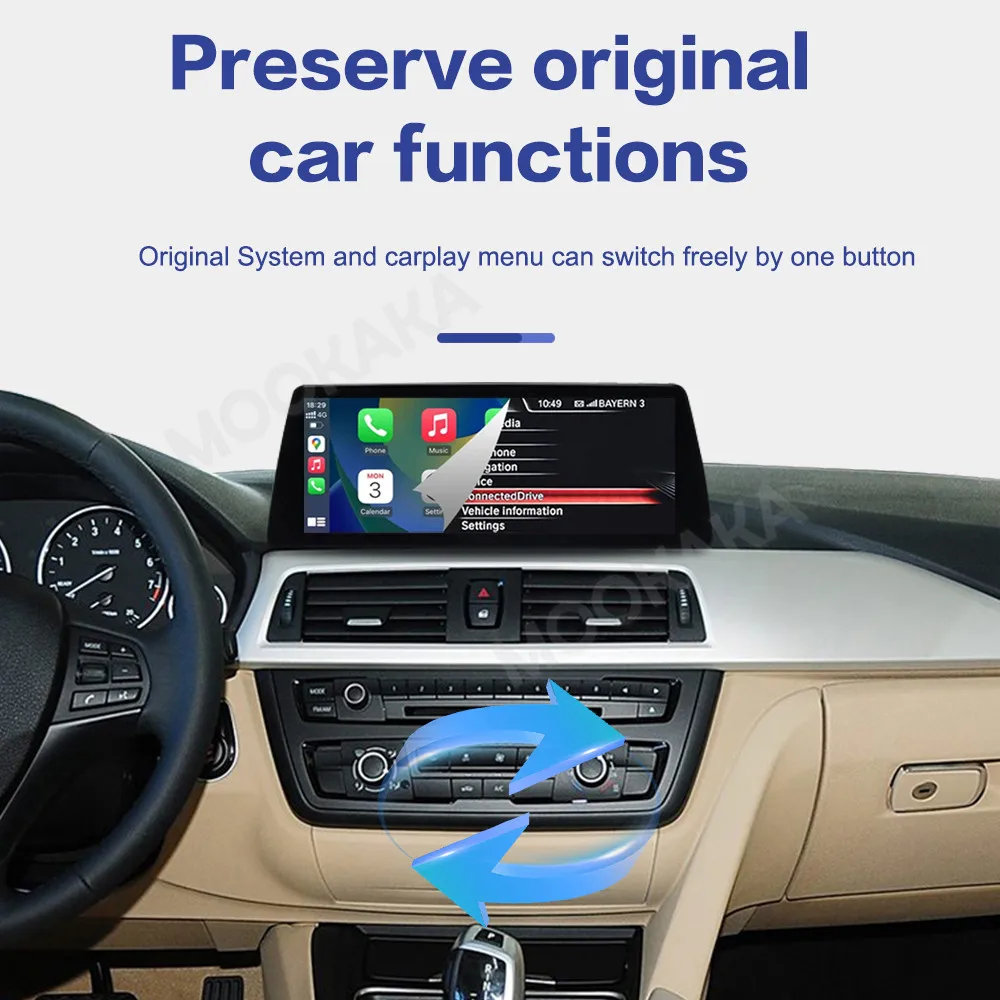 BMW NBT3/4シリーズF30/F31/F34/F35ヘッドユニットワイヤレスCarplayAndroidオートナビゲーション用10.25インチLinuxタッチスクリーン　-AAT-1023 10.25 LINUX SCREEN BMW 3/4 Series F30 F31 F32 F33 F34 F36 UPGRADE Wireless  Carplay/Android auto - CIC System