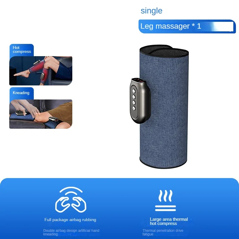 Portable Wireless Calf Massager Air Pressure Heating Leg Vibration Muscle Relaxation Home Leg Beauty Instrument Healthy Slimming