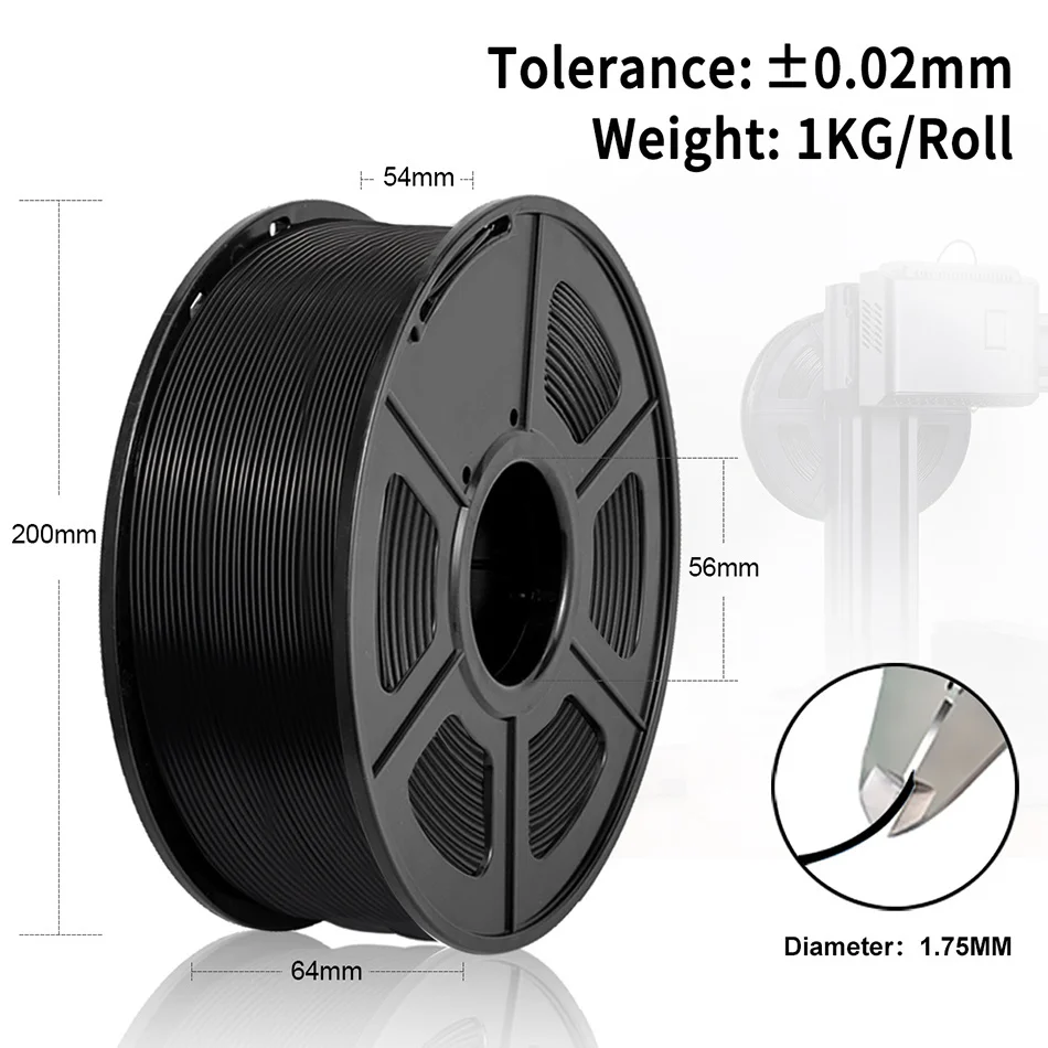 JAYO Filament 1.75 PLA Meta, Filament d'imprimante 3D PLA Meta, Bobines de  1,1 kg, Meta PLA Blanc, Précision dimensionnelle 1,75 mm +/- 0,02, Bon  débit adapté à une impression rapide : 